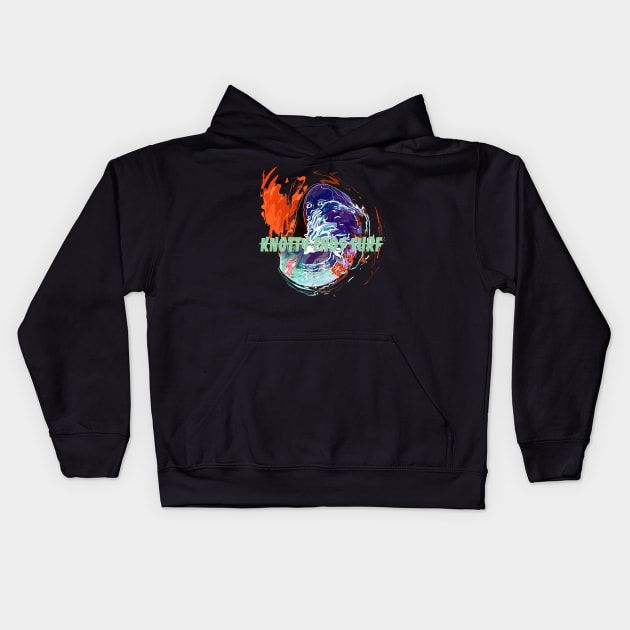 Dry land Kids Hoodie by ericbear36